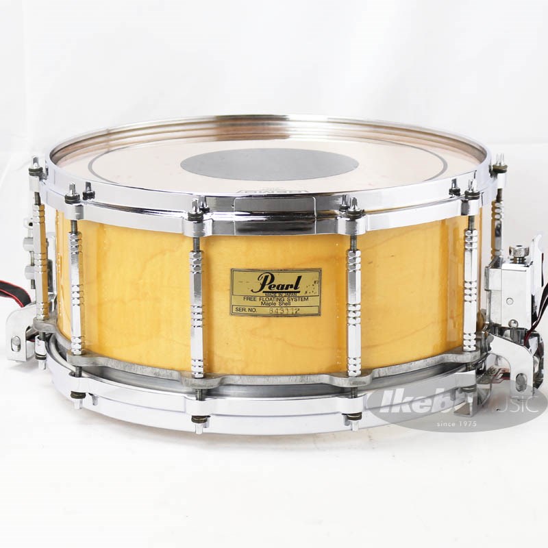 Pearl Free Floating Maple Shell 14×6.5 Natural Lacquer G-914Dの画像